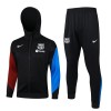 Barcelona Trainingsjack Capuchon 2024-25 Zwarte